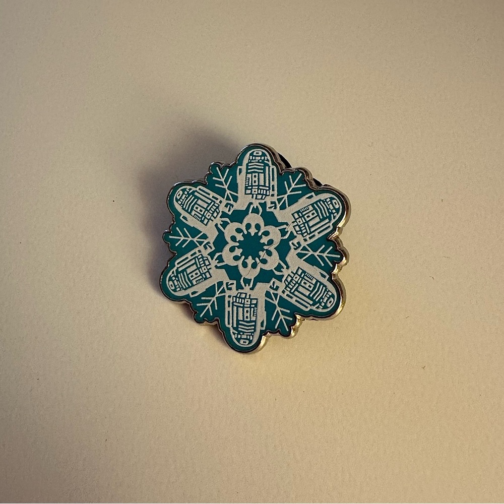 3 Pins/$35 Disney Pins - R2-D2 Star Wars Snowflake Holiday Pin 2016